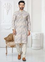 Heavy Cotton Multi Colour Traditional Wear Printed Readymade Kurta Pajama